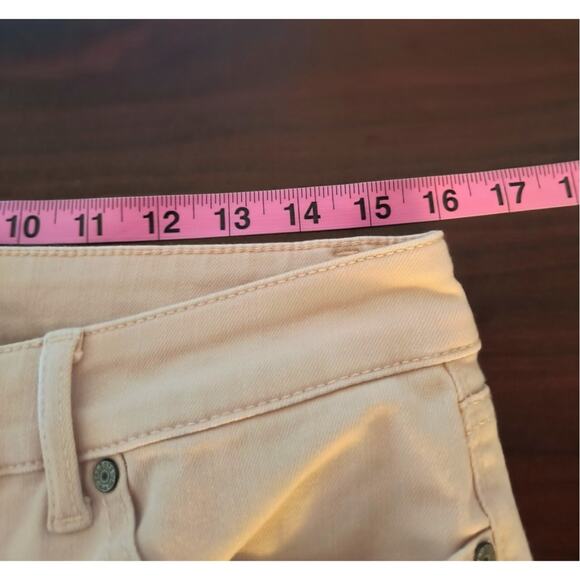 Talbots Flawless Five Pocket Jeans Women's Sz 10 Pink Mid Rise Stretch Cropped - Picture 6 of 12
